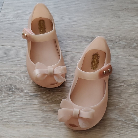 Mini Melissa Other - Mini Melissa Peep Toe Sandals